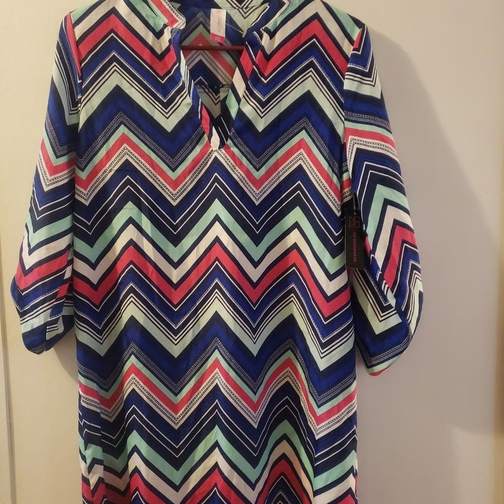 Womens new with tags nobo colorful mini dress small juniors